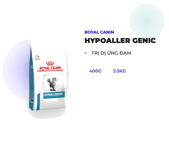 ROYAL CANIN HYPOALLERGENIC 400G, 2.5KG